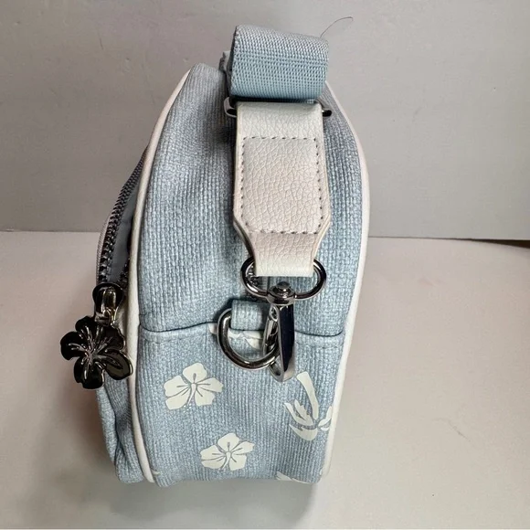 NWT Disney x Primark Stitch Crossbody Bag, or Camera Bag. Hibiscus pattern - Picture 5 of 15
